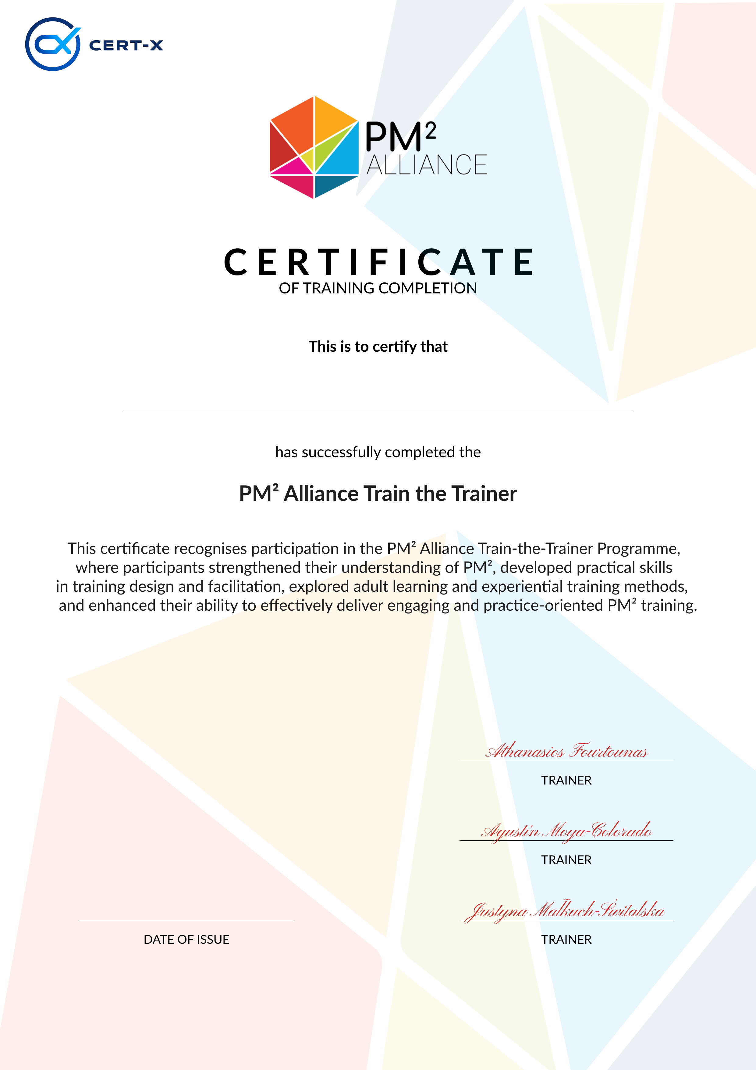 Certificate Background